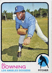 1973 Topps Baseball Cards      324     Al Downing